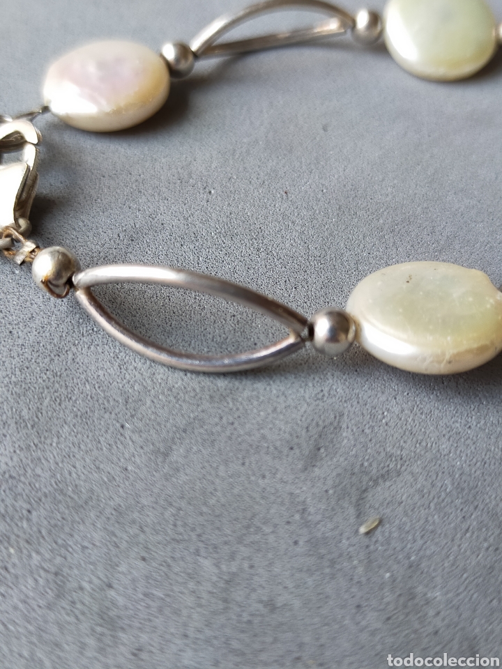 Joyeria: PULSERA DE PLATA Y PERLAS - Foto 3