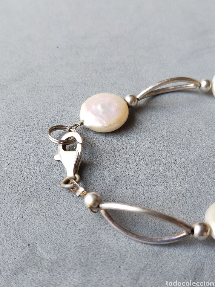 Joyeria: PULSERA DE PLATA Y PERLAS - Foto 4