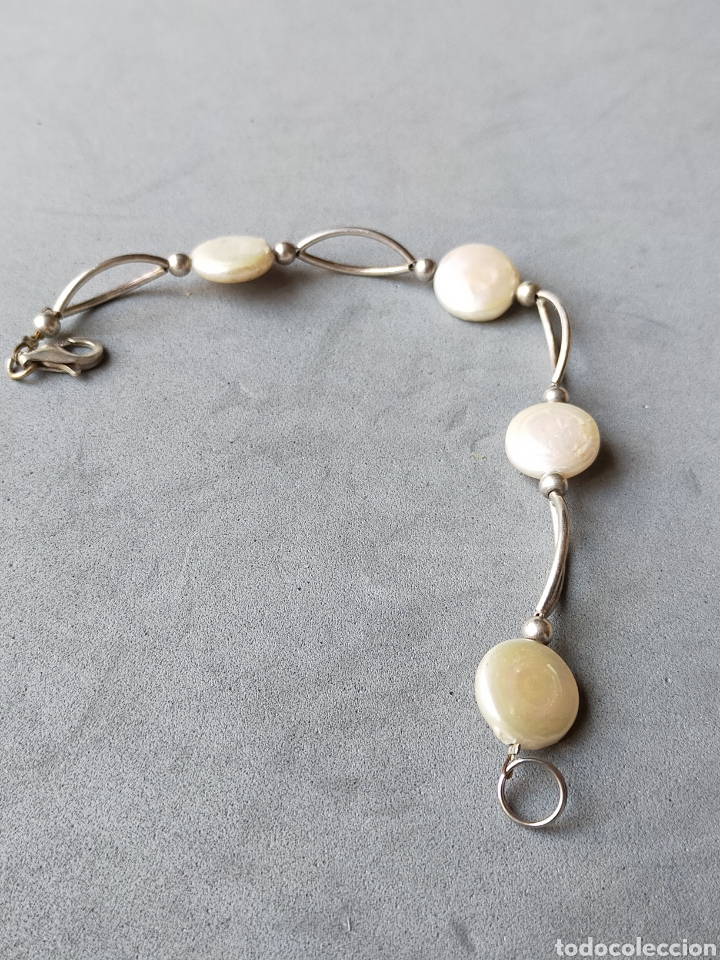 Joyeria: PULSERA DE PLATA Y PERLAS - Foto 7