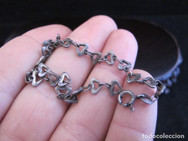Joyeria: Fina pulsera de plata - Foto 3