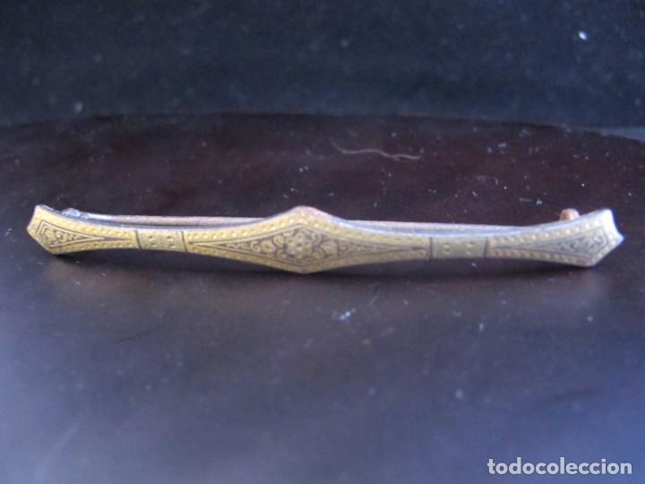 Joyeria: broche de damasquinado oro de Toledo - Foto 1