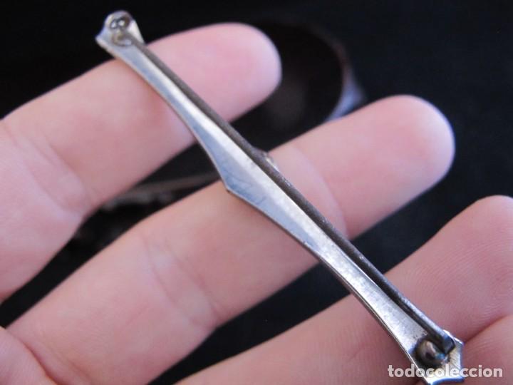 Joyeria: broche de damasquinado oro de Toledo - Foto 4