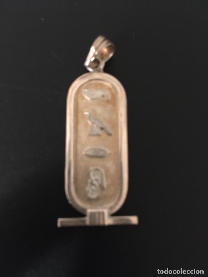 Joyeria: COLGANTE EGIPCIO DE PLATA - Foto 3