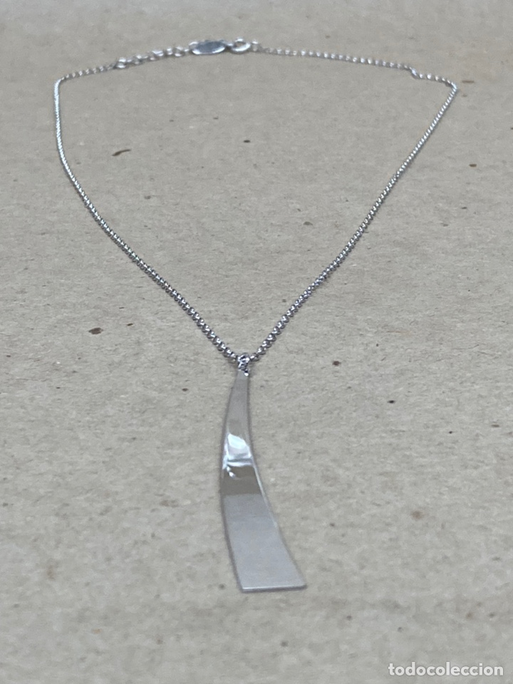 Joyeria: Cadena y colgante de plata nueva sin usar - Foto 2
