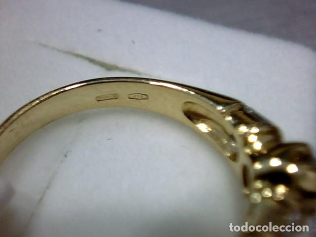 Joyeria: ANILLO EN ORO 18 KTS Y DIAMANTES - Foto 2