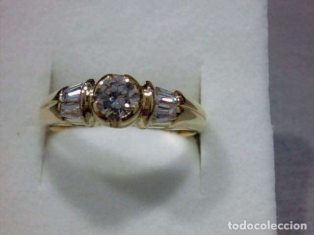 Joyeria: ANILLO EN ORO 18 KTS Y DIAMANTES - Foto 5