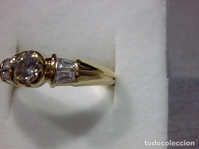 Joyeria: ANILLO EN ORO 18 KTS Y DIAMANTES - Foto 6