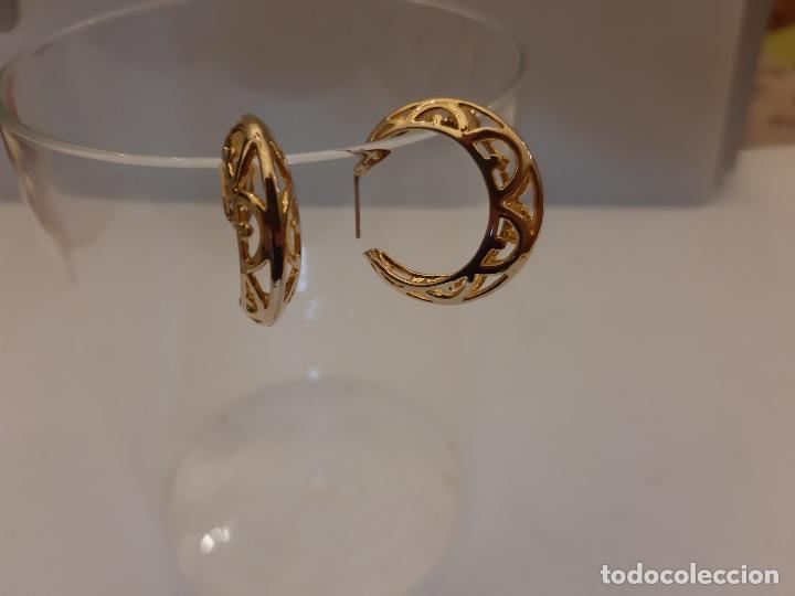 Joyeria: PENDIENTES AROS DORADOS BISUTERIA - Foto 6