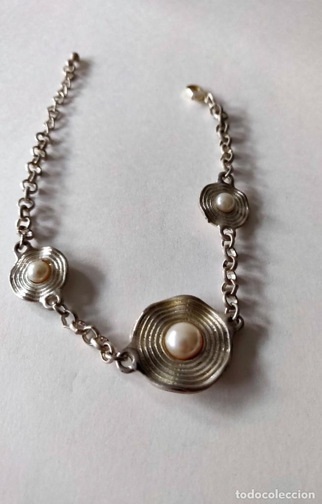 Joyeria: Pulsera gris plateada - Foto 3