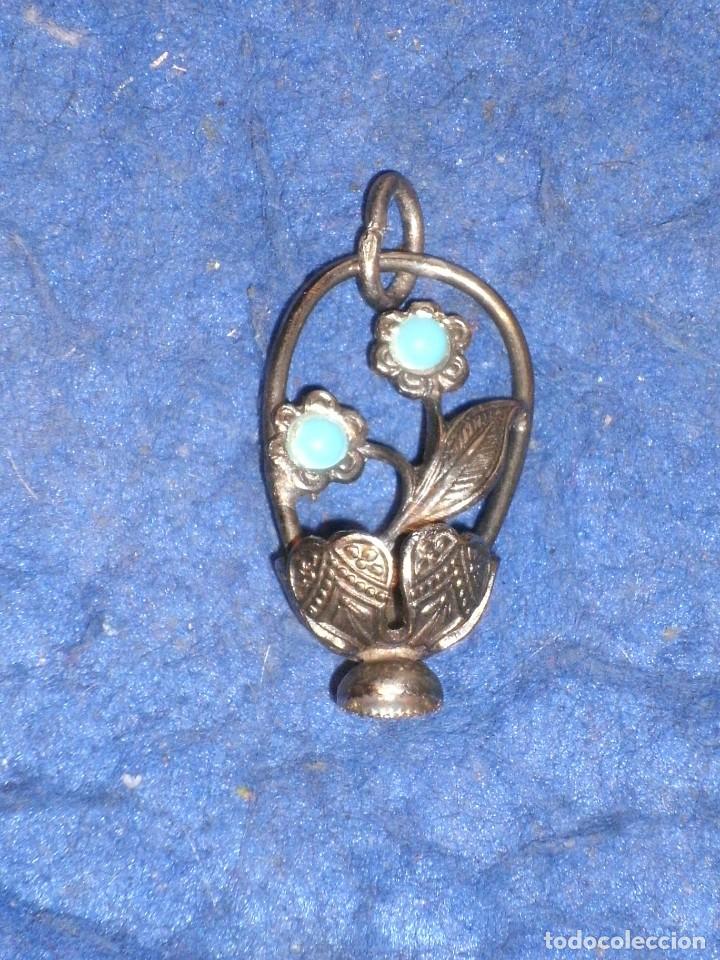 Joyeria: COLGANTE,CESTO CON FLORES. - Foto 2