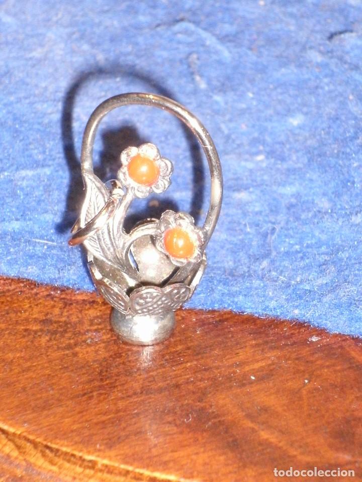 Joyeria: COLGANTE,CESTO CON FLORES. - Foto 3