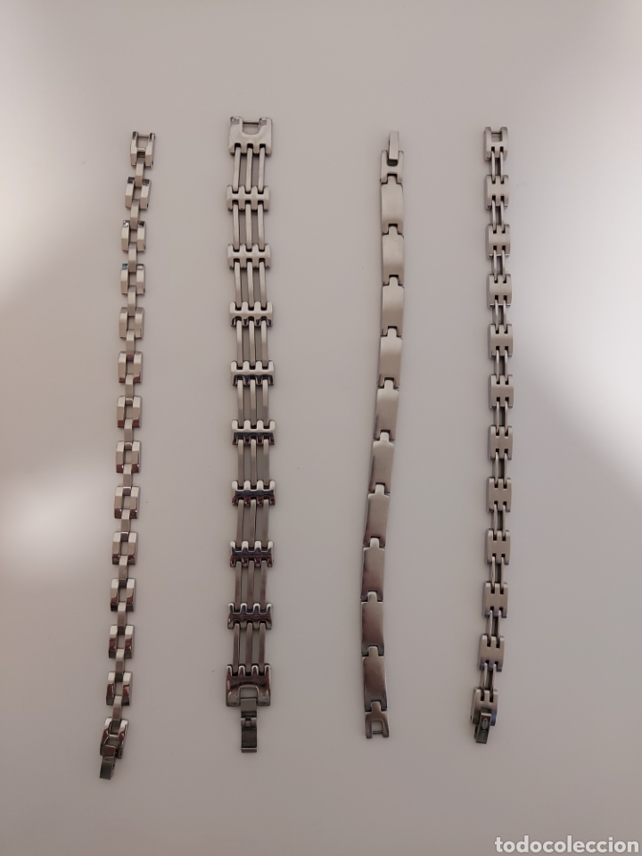 Joyeria: Lote pulseras de acero - Foto 1