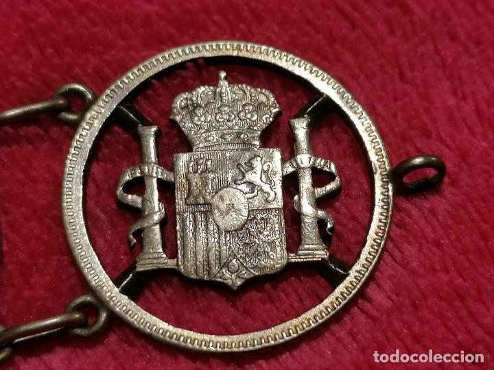 Joyeria: PULSERA ANTIGUA DE PLATA TROQUELADA - Foto 8