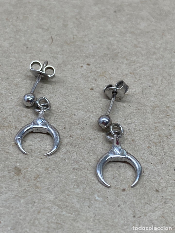 Joyeria: Pendientes de plata nuevos sin usar - Foto 1