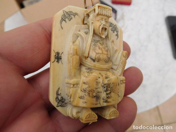 Joyeria: Colgante antiguo de marf&iacute;l - Foto 2