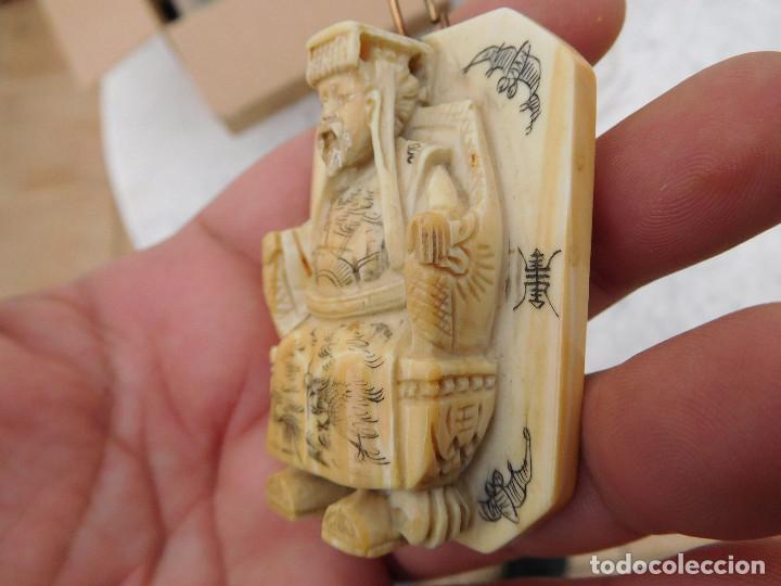 Joyeria: Colgante antiguo de marf&iacute;l - Foto 3