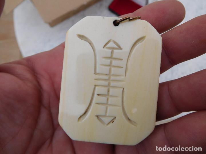 Joyeria: Colgante antiguo de marf&iacute;l - Foto 11