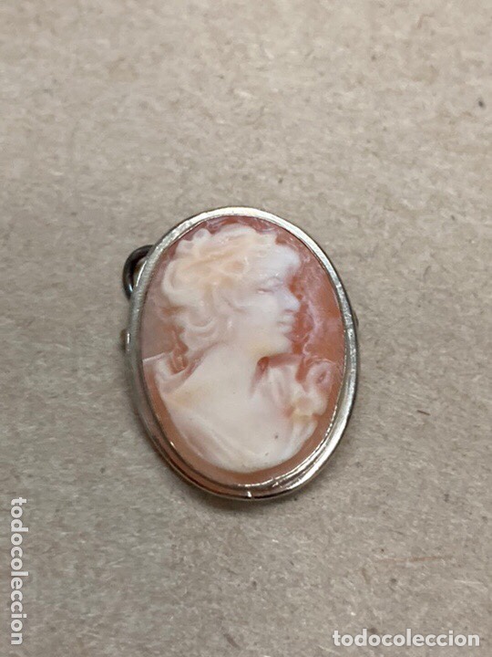 Joyeria: Broche /colgante de camafeo y plata - Foto 2