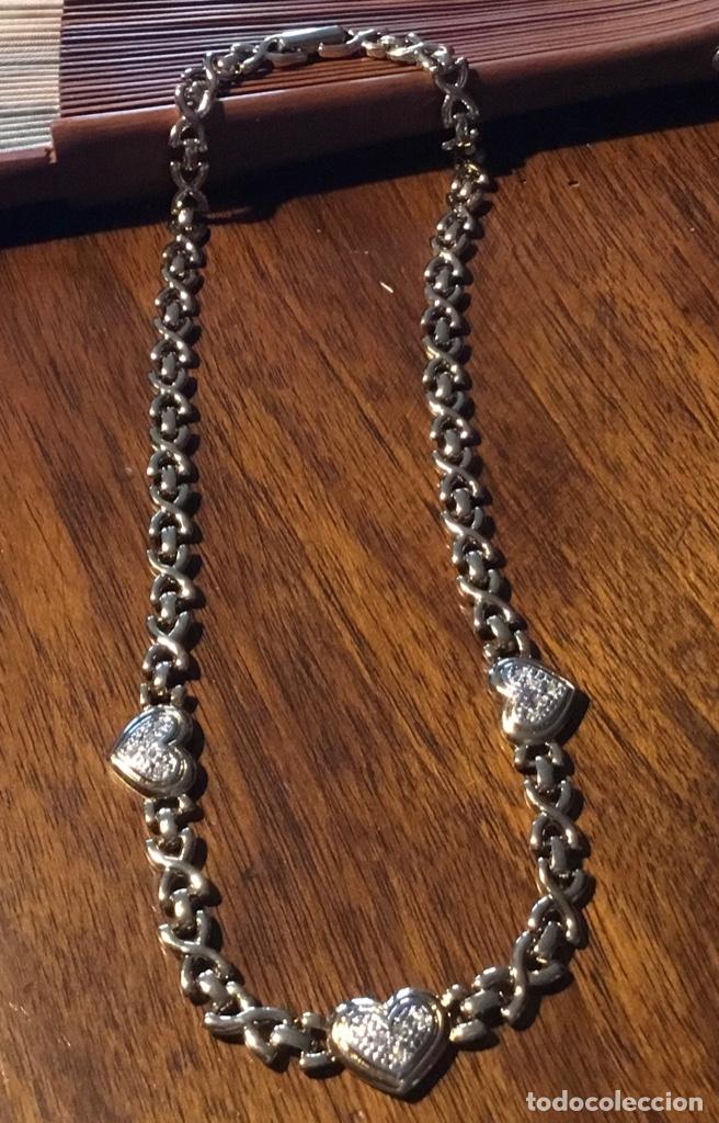 Joyeria: GARGANTILLA ESTILO CARTIER CHAPADA EN ORO. - Foto 6