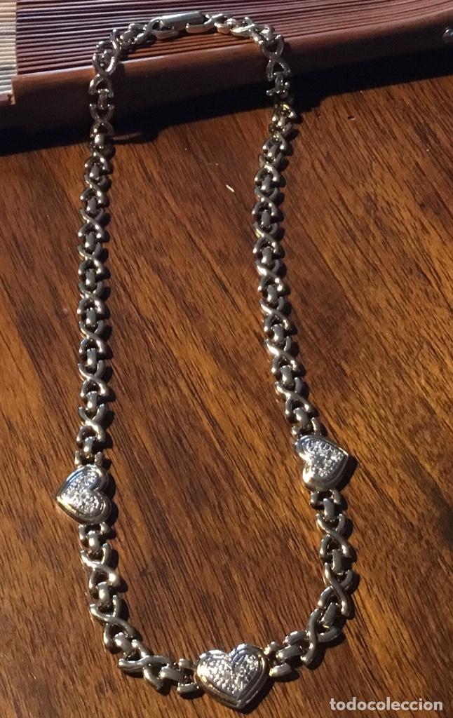 Joyeria: GARGANTILLA ESTILO CARTIER CHAPADA EN ORO. - Foto 8