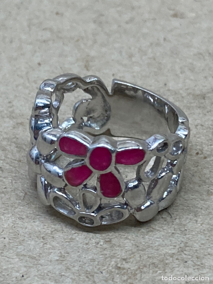 Joyeria: Anillo de plata y esmaltado/S157 - Foto 2