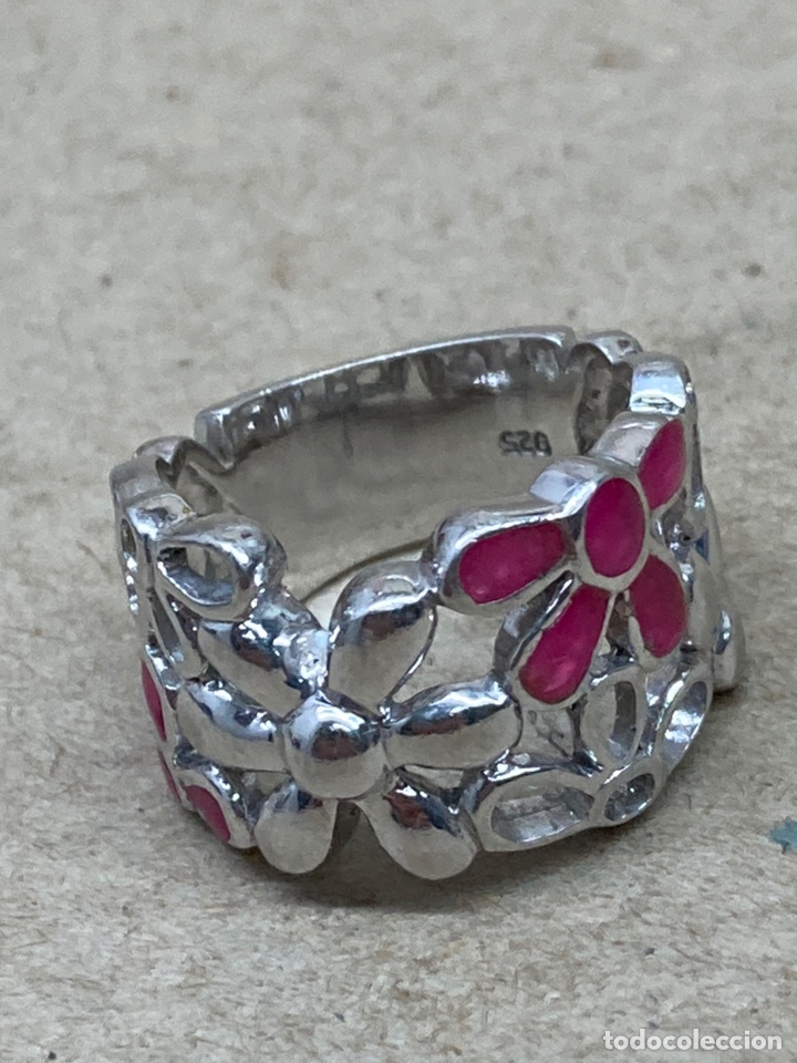 Joyeria: Anillo de plata y esmaltado/S157 - Foto 1