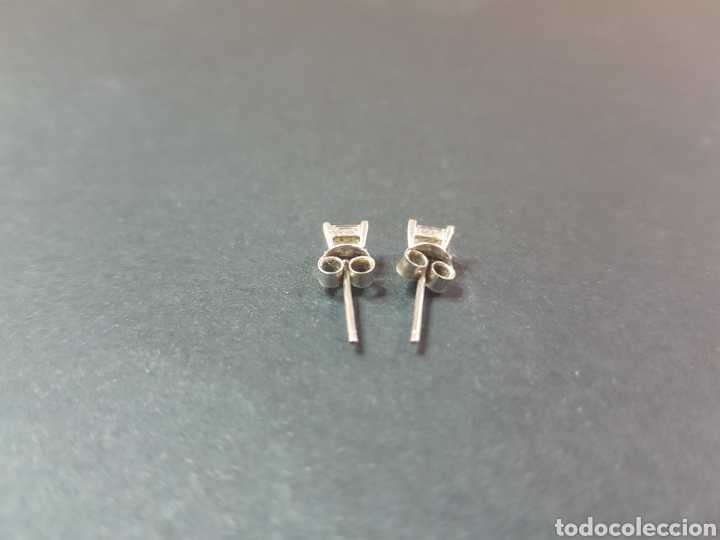 Joyeria: #599 pendientes plata 925 y circonitas - Foto 3