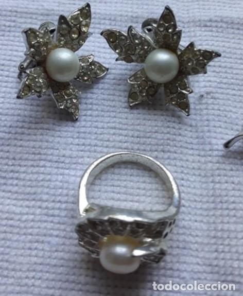 Joyeria: CONJUNTO COLLAR,PENDIENTES, BROCHE y ANILLO - Foto 2
