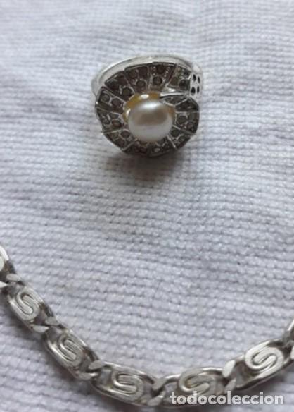 Joyeria: CONJUNTO COLLAR,PENDIENTES, BROCHE y ANILLO - Foto 3