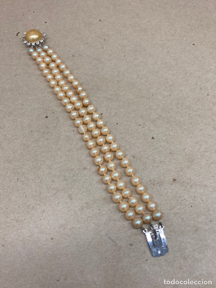 Joyeria: Pulsera de plata y perlas - Foto 1