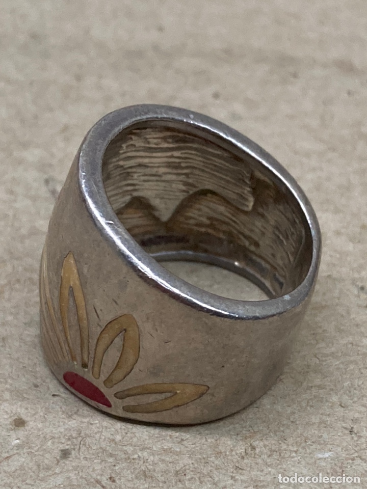 Joyeria: Anillo de plata y esmaltado/s88 - Foto 2