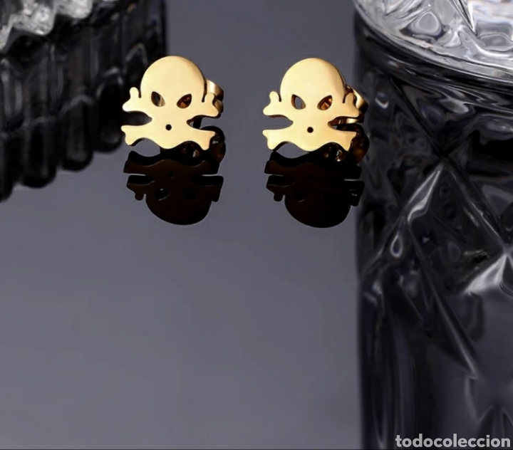 Joyeria: FANT&Aacute;STICOS PENDIENTES de ACERO y ORO - Foto 1