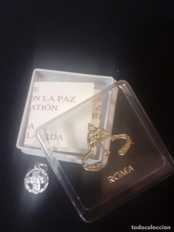 Joyeria: medalla del vaticano Alfa y Omega - Foto 1