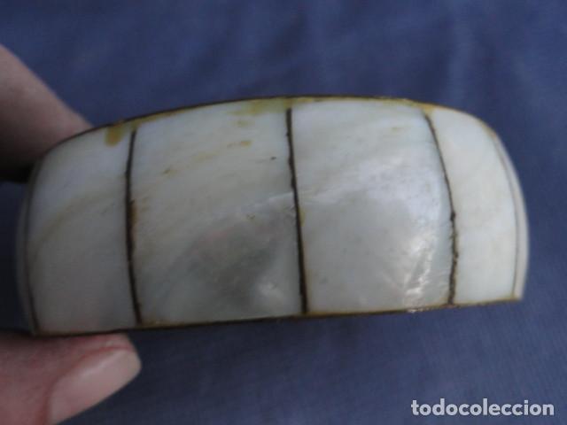 Joyeria: BONITO BRAZALETE DE NACAR Y METAL. - Foto 5