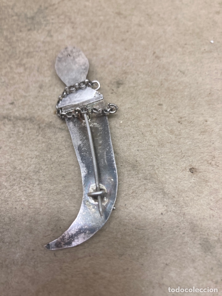 Joyeria: Bronche de plata tipo daga - Foto 2