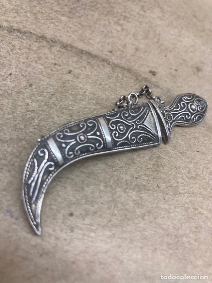 Joyeria: Bronche de plata tipo daga - Foto 3
