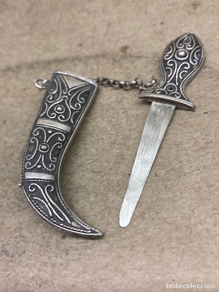 Joyeria: Bronche de plata tipo daga - Foto 5