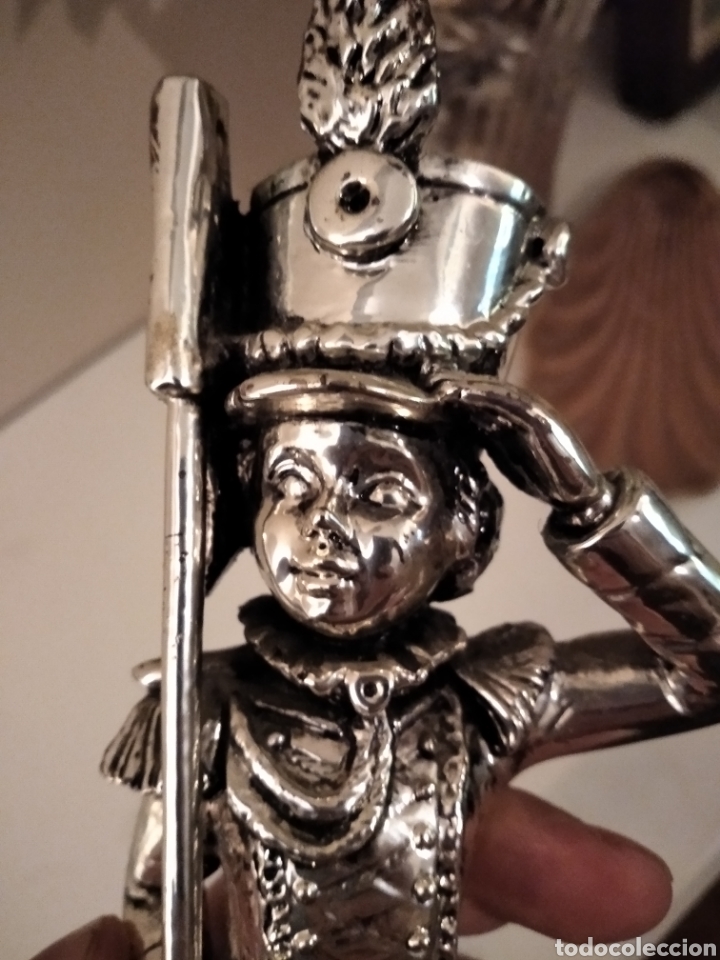Joyeria: Soldado de Metal Plateado - Foto 2