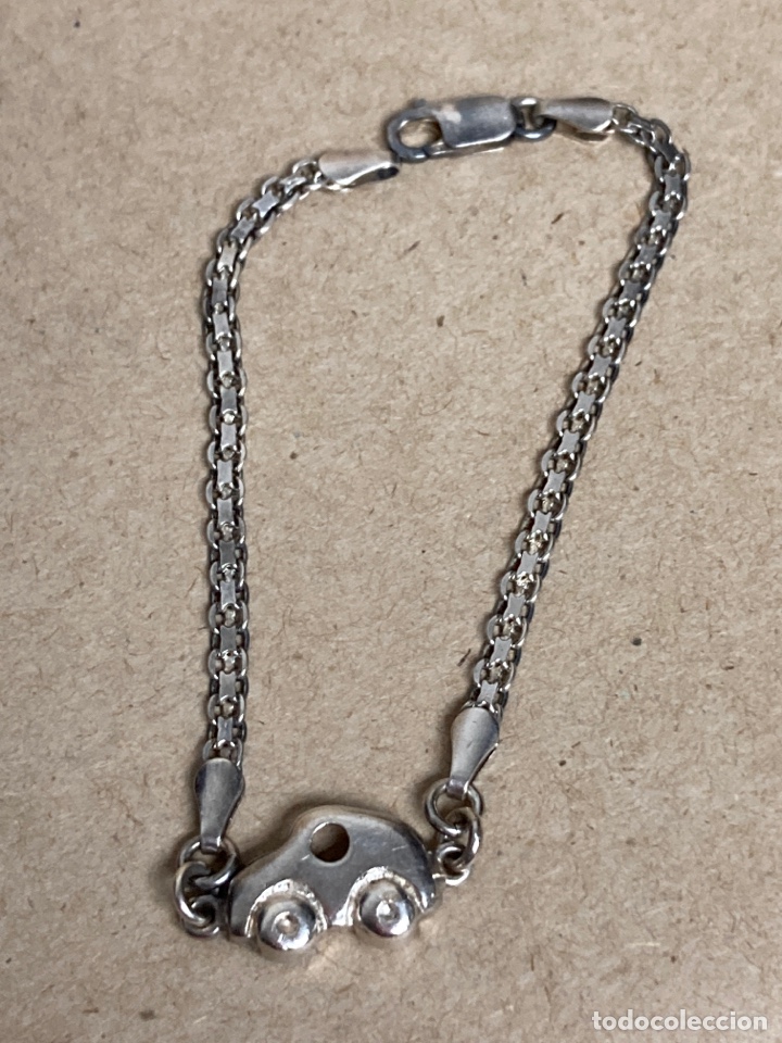 Joyeria: Pulsera de plata con centro de coche - Foto 2