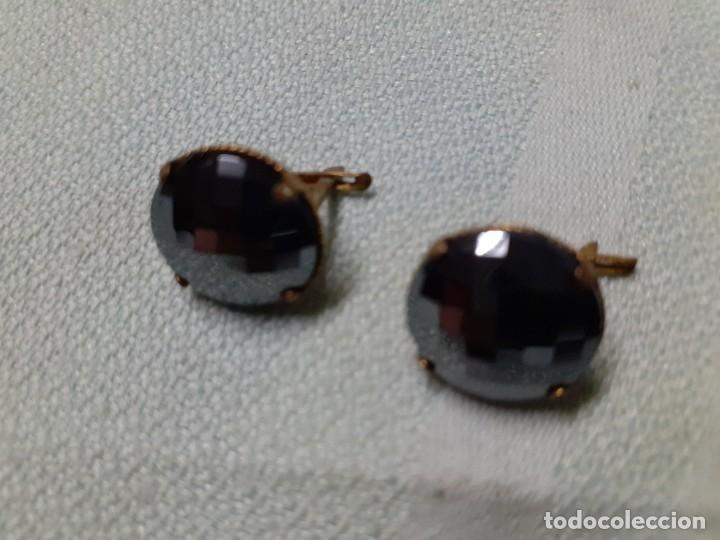 Joyeria: PENDIENTES NEGROS VINTAGE - Foto 1