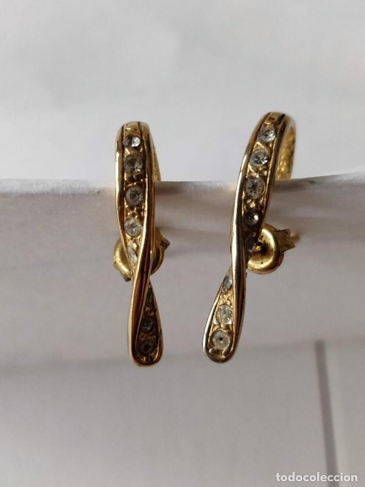Joyeria: Pendientes Oro Chapado - Foto 3