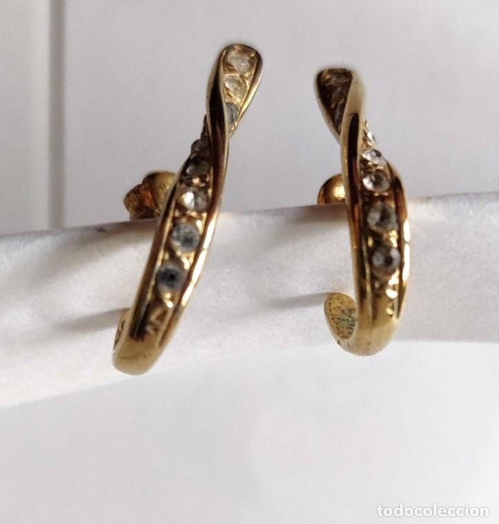 Joyeria: Pendientes Oro Chapado - Foto 4