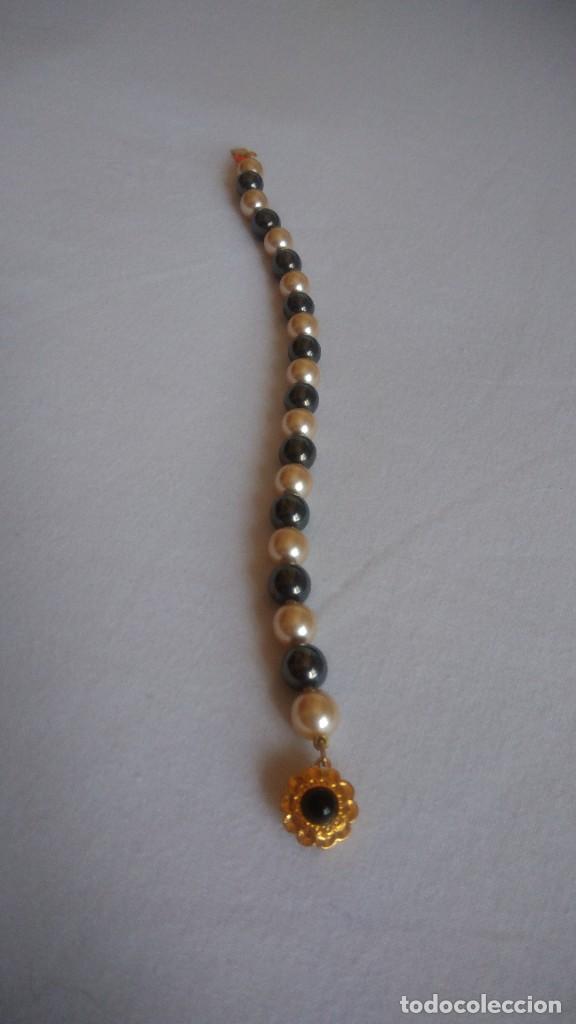 Joyeria: PULSERA PERLAS BLANCAS-NEGRAS - Foto 3