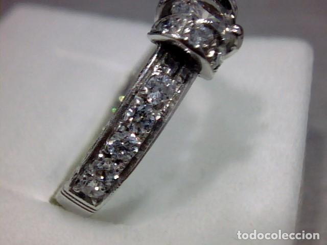 Joyeria: anillo de pedida oro blanco con diamantes - Foto 7