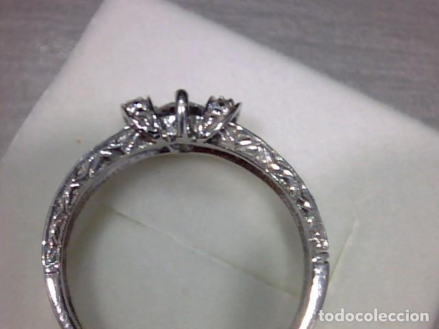 Joyeria: anillo de pedida oro blanco con diamantes - Foto 8