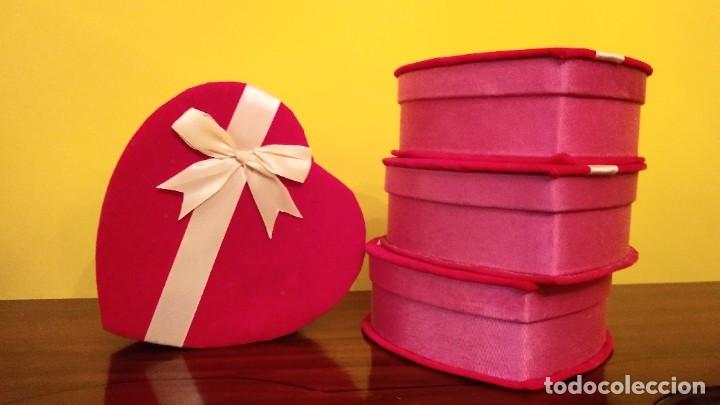 Joyeria: CAJAS DE JOYERIA CON FORMA DE CORAZ&Oacute;N - Foto 2