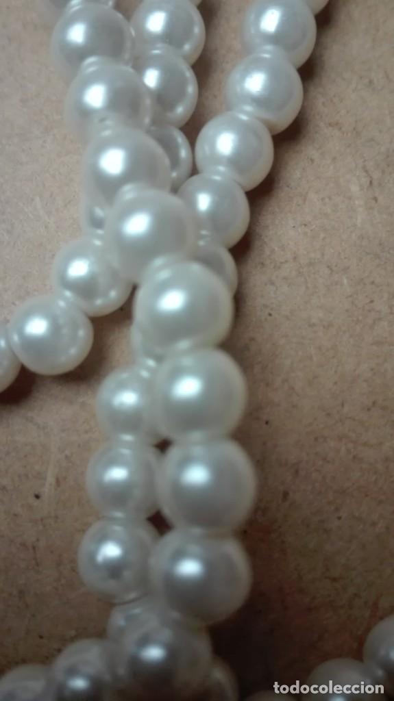 Joyeria: Collar largo de perlas sint&eacute;ticas - Foto 3