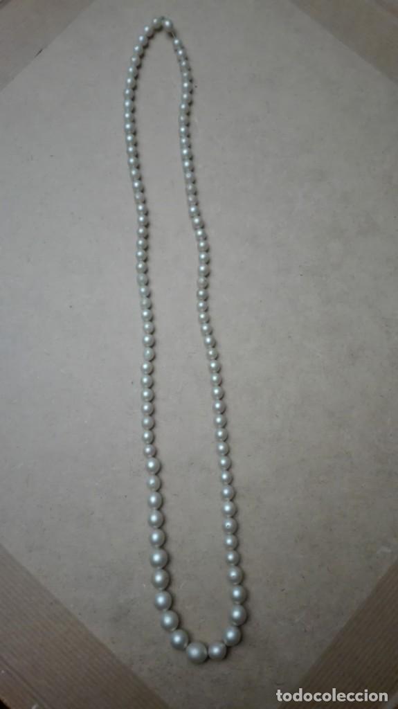Joyeria: Collar de perlas sint&eacute;ticas - Foto 1
