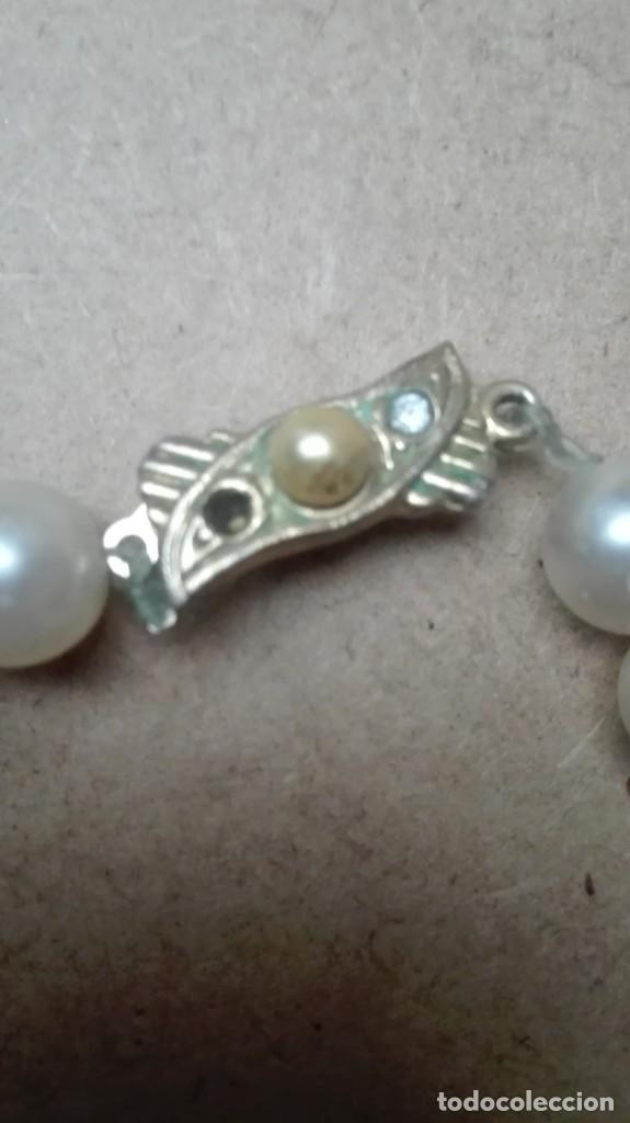 Joyeria: Collar de perlas sint&eacute;ticas con broche - Foto 2