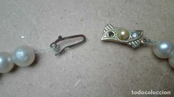 Joyeria: Collar de perlas sint&eacute;ticas con broche - Foto 3